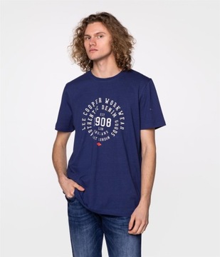 LEE COOPER T-shirt męski BRAND6 6010 MEDIEV L