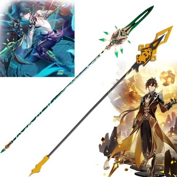 Genshin Impact Zhongli оружие для косплея