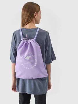 РЮКЗАК 4F, ДЕТСКАЯ СПОРТИВНАЯ СУМКА, ДЕВОЧКИ SS24