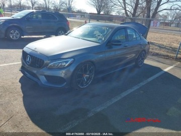 Mercedes Klasa C W205 2017 Mercedes-Benz Klasa C 2017 3.0L V6 Biturbo AMG C 43 4MATIC 3.0 Benzyna, zdjęcie 2