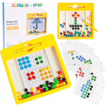 TABLICA MAGNETYCZNA MOZAIKA MONTESSORI DLA DZIECI
