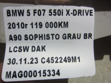 BMW F07 GT SMĚROVKA PRAVÝ W BLATNÍK 7199634