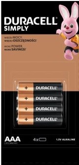 Bateria Duracell R3, 4szt