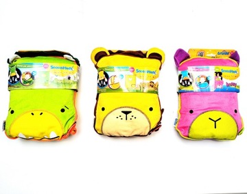 Kocyk i poduszka zestaw do podróżny do samochodu Trunki pink Betsy