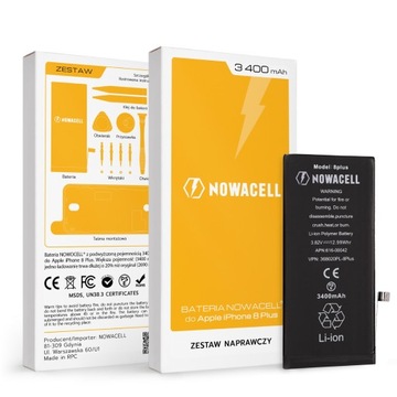 Аккумулятор NOWACELL iPhone 8 Plus — увеличенная емкость