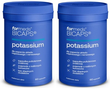 2 x Potassium Bicaps 60 kapsułek POTAS FORMEDS