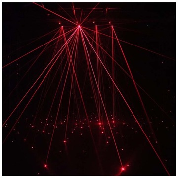 LIGHT4ME SPIDER STROBO LASER Светодиодный эффект многоступенчатый световой эффект