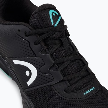 Buty do tenisa męskie HEAD Revolt Court black/teal 47 EU