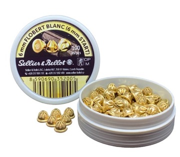 Naboje GŁOŚNE 6mm S&B short krótkie 100 sztuk