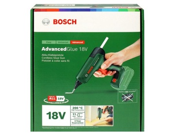 КЛЕЕВОЙ ПИСТОЛЕТ AdvancedGlue 18V BOSCH 1x2,5 Ач