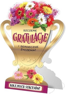 KARNET PRIMUS 0143 GRATULACJE