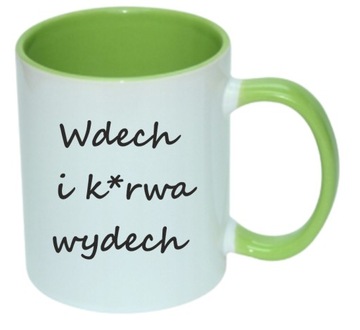 KUBEK DO PRACY WDECH WYDECH ŚMIESZNY PREZENT