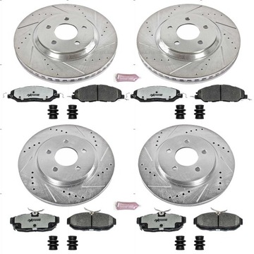 Zestaw ham PowerStop Z26 Mustang 2011-2014 3.7 v6
