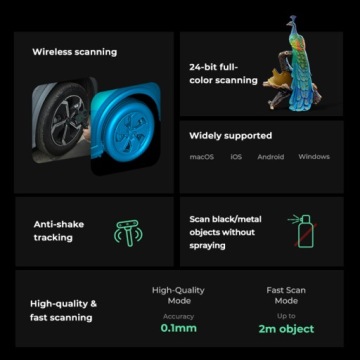 Портативный 3D-сканер Creality CR-Scan Ferret Pro