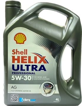 Olej silnikowy Shell Helix Ultra Pro AG 5W30 4l
