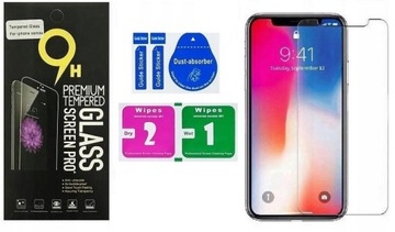 Szkło Hartowane 9H do Apple iPhone X Xs 11 Pro
