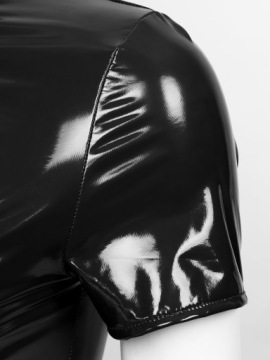 ЖЕНСКИЙ КОСТЮМ ПЛАТЬЕ ЧЕРНЫЙ МИНИ СЕКСУАЛЬНЫЙ НАРЯД 3XL