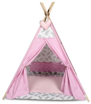 Палатка TIPI TEEPEE 4 подушки+вешалка+коврик