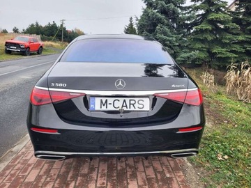 Mercedes Klasa S W223/V223 Sedan 4.0 580 MHEV 503KM 2021 Mercedes-Benz Klasa S S580L AMG 2021 Full 4.0 Hybryda 503KM, zdjęcie 3