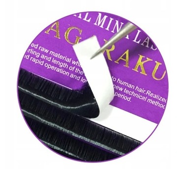 Nagranek Eshelashes Mink C 0,10 длина 9 мм 16 полосы