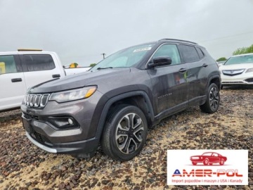 Jeep Compass II 2022 Jeep Compass 2022r., Limited, 2.4L, od ubezpieczalni 2.4 Benzyna 179KM