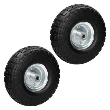 2 x kolo do wózka siodlowego pelne gumowe czarne