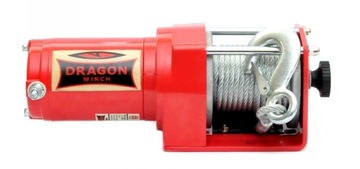 Электрическая лебедка Atv 2500LBS DRAGON + пульт дистанционного управления плугом