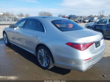 Mercedes Klasa S W223/V223 2021 Mercedes-Benz Klasa S 580 4matic , 2021r., 4x4, 4.0L 4.0 Hybryda 496KM, zdjęcie 2