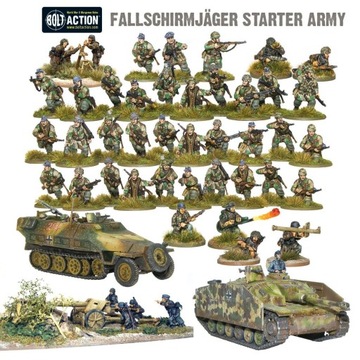 BOLT ACTION German Fallshirmjager Army Box