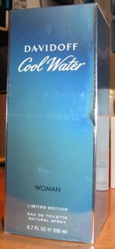 DAVIDOFF COOL WATER WOMAN EDT 200мл