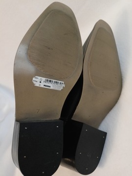 GRINGOS nowe skórzane kowbojki wyszywane 40