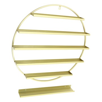 Золотая подставка для лака для ногтей, набор из 6 шт.