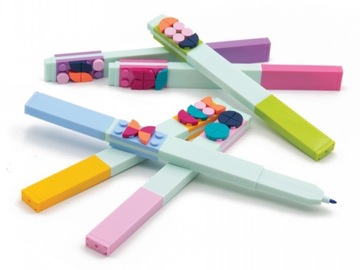 Маркеры LEGO DOTS (6 шт.) с кубиками для декора