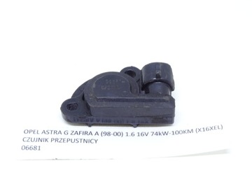 ASTRA ZAFIRA 1.6 16V SENZOR ŠKRTÍCÍ KLAPKY 06681