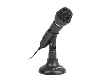 Подставка для микрофона Natec Adder+, черная