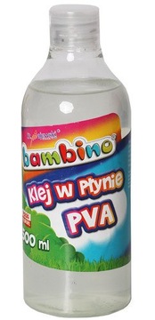 KLEJ W PŁYNIE BAMBINO W BUTELCE SZKOLNY 500ML