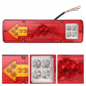 Светодиодные задние фонари прицепа Положение универсальный водонепроницаемый 12 В энергосберегающие