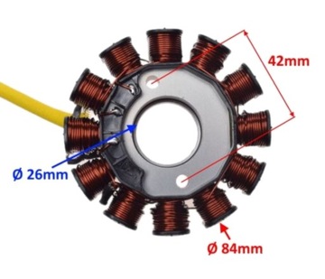 PIAGGIO X9 VESPA LX ET4 XEVO 125 Статорный воспламенитель
