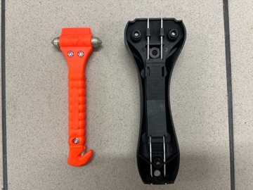 МОЛОТОК БЕЗОПАСНЫЙ АВАРИЙНЫЙ МОЛОТОК ДЛЯ ОДНОГО