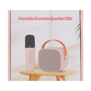 МИНИ-КОНИТОР BLUETOOTH ДЛЯ КАРАОКЕ + 2 БЕСПРОВОДНЫХ МИКРОФОНА ДЛЯ ДОМАШНЕЙ ВЕЧЕРИНКИ