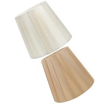 2 SZT. KLOSZ LAMPY NOCNEJ Z TKANINY Klosz PROSTY