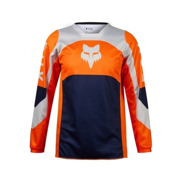 Bluza cross ENDURO FOX 180 JUNIOR Nitro ORANGE YL