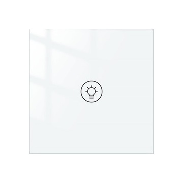 Włącznik światła ŚCIEMNIACZ WIFI TUYA 1Gang Biały
