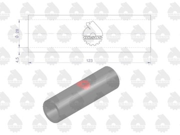 Водопроводная труба Sztucer MF3 C-360 3P ORIGINAL URSUS
