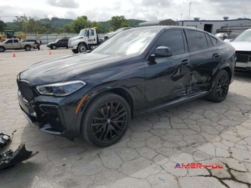 BMW X6 G06 2022 BMW X6 2022 r., 3,0L XDRIVE40I 3.0 Benzyna 335KM, zdjęcie 2
