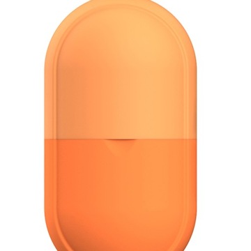 Силиконовый валик для лица со льдом, чашки для массажа льдом, оранжевые палочки для холодного льда