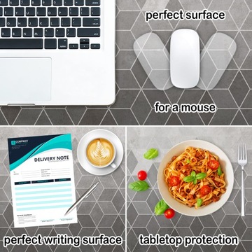 защитный коврик на письменный стол для офиса, элегантный, 120х60