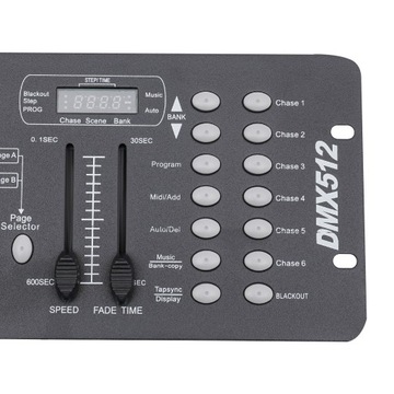 192-канальный контроллер освещения сцены диско DMX512, 240 сцен