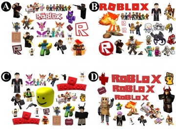 Tymczasowe Tatuaże Roblox Duży Wybór!