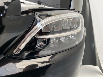 MERCEDES C CLASA W205 FACELIFT NÁRAZNÍK CHLADIČE KAPOTA